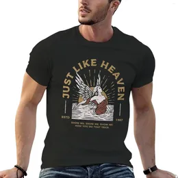 Men's Tank Tops Just Like Heaven T-Shirt Hippie Clothes T-shirts Man Slim Fit T Shirts For Men