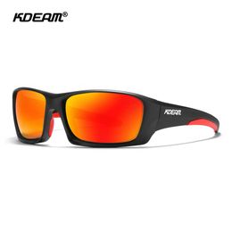 Kdeam new sports cycling Polarized Sunglasses ultra light TR silicone nose support outdoor sunglasses kd