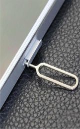 Whole Sim Card Tray Remover Eject Pin Key Tool for ipad iPhone 4 5 6 7 plus For Mobile phones 2000pcslot DHL5677451