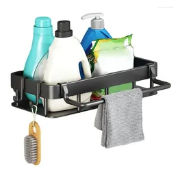 Kitchen Storage Home Drain Basket Sink Holder Rack Space Tool Sponge Rag Organiser Self Adhesive Bathroom Decor