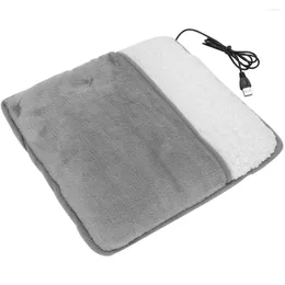 Carpets 1PCS Winter USB Foot Warmer Built-in Heater Fast Heating Safe Start Warm Cover Feet Pad Massager Washable