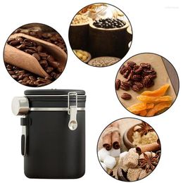 Storage Bottles Coffee Canisters With Airtight Lids Adjustable Beans Sealed Tanks Candy Keep Fresh Jar Kitchen Accessories