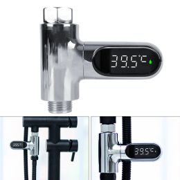 Gauges LED Display Home Shower Faucets Water Thermometer Hot Tub Water Temperature Monitor Bathing Temperature Metre Electricity