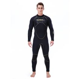 Suits 5MM Neoprene Wetsuit Men One Piece Totem Suede Diving Suit Women Deep Scuba Diving Snorkelling Swim Surfing SpearFishing Wetsuit