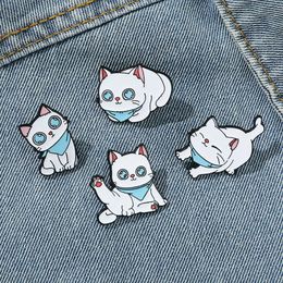 Girls cute animals friends enamel pin Cute Anime Movies Games Hard Enamel Pins Collect Metal Cartoon Brooch Backpack Hat Bag Collar Lapel Badges