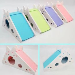 Supplies Assembled Hamster Slide Toy Guinea Pig Golden Bear Funny Breathable Hamster House Nest Chinchillas Wholesale Hamster Accessories