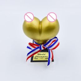 Hen Party Gift Game Novelty Penis Trophy Bachelorette Party Accessories Bridal Shower Fun Trophy Toy Male Props Decoration7867207