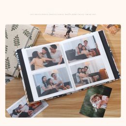 Albums 200/100 Pockets 4x6 Photos Album 10x15 Photocard Holder Baby Memories Instax Mini Film Kpop Collect Book Korea Family Keepsakes