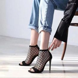 Casual Shoes Pumps Black Patent Shoe Heel Woman Large Size Hollow Round Toe Slip On Sexy Sandals 2024 Lace-Up Footwear Outdoor