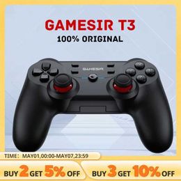 llers Joysticks Original GameSir T3 Wireless Gamepad Game Controller PC Joystick Android TV Box Desktop Computer Windows 7 10 11 J240507