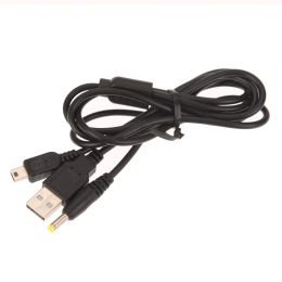 Cables 1.2m Transfer Sync Charge Cable Game Console Accessories 2 in 1 USB Charger Cable Replacement Lightweight for Sony PSP 2000 3000