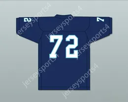 CUSTOM ANY Name Number Mens Youth/Kids Rashawn Slater 72 Clements High School Rangers Navy Blue Football Jersey 1 Top Stitched S-6XL