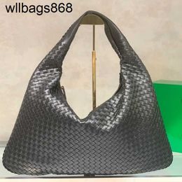 Designer Venetabottegs Bag Handbag Large Capacity Hop Women Weave b Hobo 10a Intrecciato Calfskin Leather Crochet Underarm Top Quality Internal Zipper Pocket