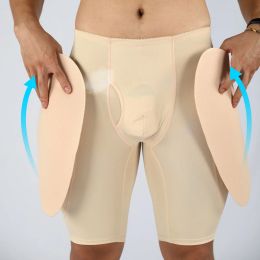 Underpants 6xl Men Butt Enhancers Fake Hip Buttocks Lifter Sexy Underwear Control Panties Body Shaper