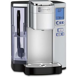 Stainless Steel Single Serving Coffee Machine with Programmable Brewing and Hot Water Dispenser - 72 Ounce Capacity, 2 Litre Water Tank