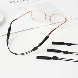 Eyeglasses chains New 12PCS Black Brown Eyewear Nylon Eyeglass Cord Reading Glass Neck Strap Holder Nylon Eyewear Sunglasses Chain Cord Glass Rope