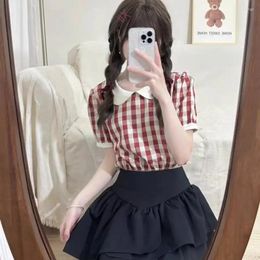 Skirts Two Piece Suit Skirt Women Summer Sweet Milk Good Petite Chic Top Spicy System Playful Lively Womens 2024