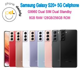 Original Samsung Galaxy S21+ 5G G9960 6.7" ROM 128GB RAM 8GB Mobilephone Snapdragon 888 NFC Triple Rear Camera Octa Core Original CellPhone Dual SIM Dual Standby