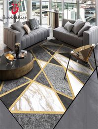 Bubble Kiss European Style Marble Gold Line Pattern Carpets For Living Room Sofa Coffee Table Rug Home Decor Bedroom Floor Mat3116426