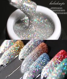 Kaleidoscope Nail Polish Gel Supper Flash Reflective Symphony Diamond Broken UV LED Universal Nail Gels1619451