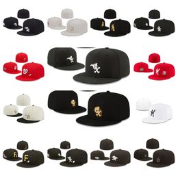 2024 Hot Fitted hats Fit hat Baseball football Snapbacks Designer Flat hat Active Adjustable Embroidery Cotton Mesh Caps All Team fashion Outdoor Sports cap sizes 7-8