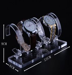 5pcs New Wrist Watch Display Stand Holder Rack clear acrylic Jewellery bracelet Tabletop show stand watch store display props1216112