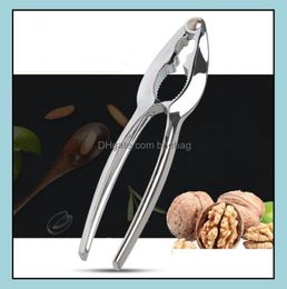 Other Kitchen Dining Bar Home Garden Durable Strong Zinc Alloy Quick Walnut Cracker Nutcracker Sheller Nut Opener Practical Kitc3554446