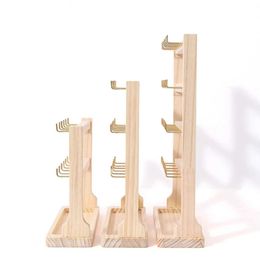 Jewellery Stand Organiser multi-layer Jewellery rack display earring with hooks for ring Q240506