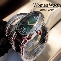 Watches high quality Luxury woman wristwatch Wristwatches designer watches women watch 32MM Stainless Steel watchstrap diamond bezel casual dress snakes watch