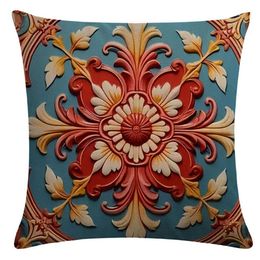 Cushion/Decorative 1pc Bohemia Abstract Geometric Diagram Cushion Cover Throw Home Decorcover Ramadan Decoration
