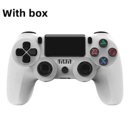 Wireless controller Gamepad 6-axis dual vibration with LED light bar control lever suitable for PS console/PC/iPad/Android/iPhone J240507