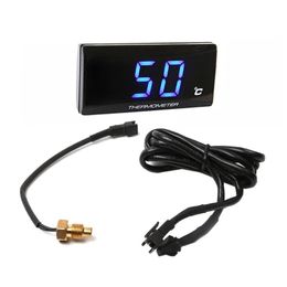 Motorcycle Temperature Metre Motorcycle Water Temperature Digital Hygrometer Thermometer Sensor Metre Sensor Adapter