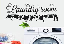 Wall Sticker Laundry Room Home Decor Decal Bedroom Art Mural Decoration Stickers Muursticker39212986632099