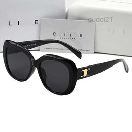 Women Designer for Man Retro Cat-eye Oval Polygon Sunglasses Ins Shopping Travel Party Fashion Clothing Matching 54HH