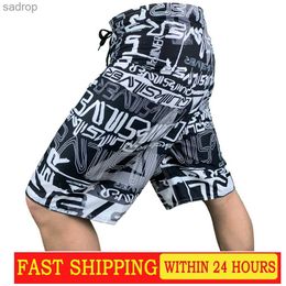 Men's Swimwear Mens beach shorts trend summer shorts 3D printing mens surfing shorts swimsuit beach shorts fitness trail running trail XW