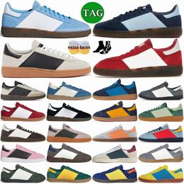 Handball Spezials sneaker Arctic Night Bright Red Clear Pink Hamburg Collegiate Green Gold Oxide Navy Gum Aluminium Core Black Earth Strata Semi Spark designer shoes