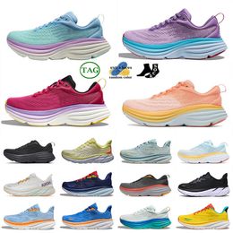 Platform Brand Top Quality Clifton 9 sneakers Designer running shoes men women Anthracite climbing shoes breathable outdoor sports training shoes