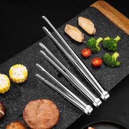 Accessories Barbecue Clip Grill Tongs Meat Cooking Utensils For BBQ Baking Silver Kitchen Accessories Camping Supplies