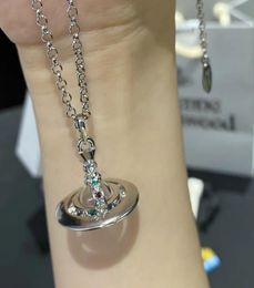 3D Planet Pendant Necklace Women Cute Saturn Short Chain Necklace Gift for Love Girlfriend4828709