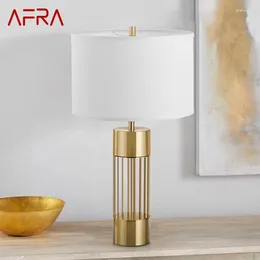 Table Lamps AFRA Contemporary Dimming Lamp LED Vintage Creative Desk Lights Fixture For Home Living Room Bedroom Decor