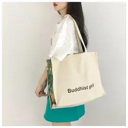 Shoulder Bags Canvas Shopper Bag For Women 2024 Purses Handbag Female Girls Large Capacity Shopping Casual Wallets Schoolbag Tote