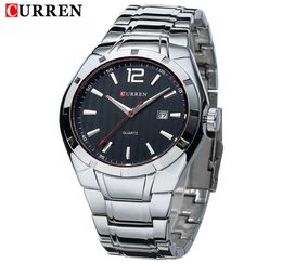 2018 New CURREN Luxury Brand Men Sport Watches Men Quartz Watch Stainless Steel Men Fashion Casual Wrist Watch Relogio Masculino7468941