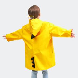 Gear Outdoor Student Rain Gear Cute Dinosaur Polyester Kid Waterproof Raincoat Children Baby Waterproof Cartoon Boys Girls Poncho