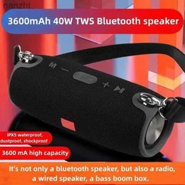 Portable Speakers Cell Phone Speakers 40W 3600mAh TWS Powerful caixa de som Bluetooth portable WX