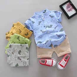 Clothing Sets Fashion Baby Boy's Suit Summer Casual Clothes Set Top Shorts 2PCS For Boys Infant Suits Kids
