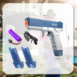 Sand Play Water Fun Gun Toys Electric Guns Soaker For Kids Ages 8-12 Automatic Squirt Up To 32 FT Range Summer Pool Beach Party yq240307 Q240408