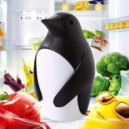 Proofing Cute Penguin shape Refrigerator Soda Box Kitchen Air Purifier Keeping Fresh Deodorant Box Kitchen Tools drop shipping