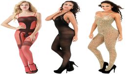 Sexy Lingerie Open Crotch Bodystocking bodysuit sleepwear Tights Exotic Apparel Jumpsuit Full Body Stockings Teddies 1469223689