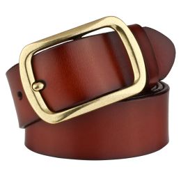 Belt for Women Genuine Leather 3.0cm Width High Quality Men Designer Belts Y Buckle cnosme Womens Waistband Cintura Ceintures With box 01