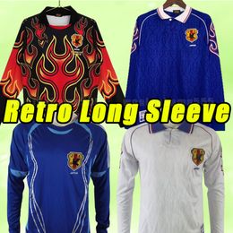 Long sleeve RETRO Japan Soccer jerseys SOMA AKITA OKANO NAKATA Mens Short sleeve National Team KAWAGUCHI KAZU HATTORI Football Shirt 1996 2006 98 06